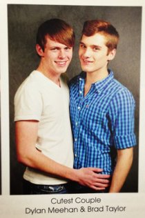 Internet Swoons Over Gay 'Cutest Couple' in High School Yearbook