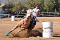 Madison Baute, a rodeo competitor from Agua Dulce