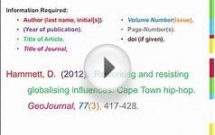 APA in Minutes: Scholarly Journal Article