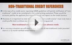 Can I Qualify for a USDA Loan with No Credit Scores?