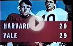 Harvard beats Yale 29-29 (1968)