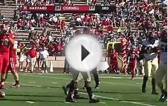 Highlights: Harvard Football Outlasts Cornell, 34-24