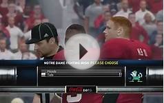 NCAA Football 14 Gameplay Notre Dame Vs Stanford 2013