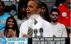 Obama Talks About Student Loan Interest Rates