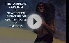 THE AMERICAN NEPHILIM - NEWSPAPER ARTICLES OF GIANTS IN