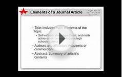 UST Educational Research - Analyzing Journal Articles