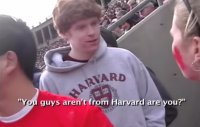 you're not from Harvard